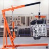VEVOR Hydraulic Long Ram Jack, 8 Ton Engine Hoist Cylinder with Single Piston Pump And Clevis Base, Hydraulic Ram Cylinder for Engine Lift Hoists - 2 of 4