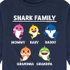 Boys' - Baby Shark - Types Of Sharks Long Sleeve Graphic T-Shirt - 2 of 4