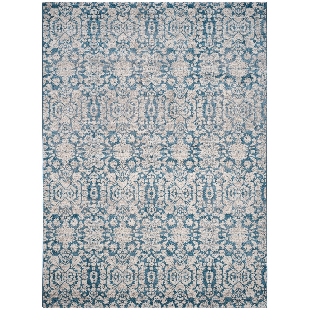 2'x3' Medallion Loomed Accent Rug Blue/Beige - Safavieh