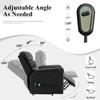 Hyleory Power Lift Recliner Chair for Elderly, PU Leather Electric Recliner Chairs with 2 Side Pockets, Lift Massage Chair with 8-Point Massage - 4 of 4