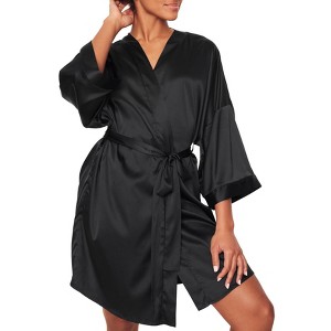 Adore Me Women's Roxey Robe Sleepwear - 1 of 4