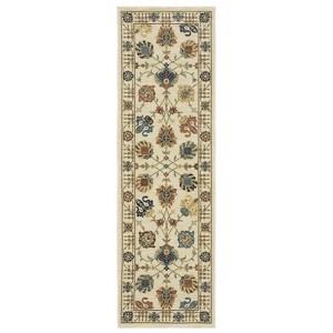 Oriental Weavers Francesca FR01G Ivory/ Multi Indoor Area Rug - 2'3" x 7'6" - 1 of 4