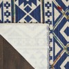 Nourison Canton Geometric Indoor Mat - Blue 2'3" x 3'9" - 4 of 4
