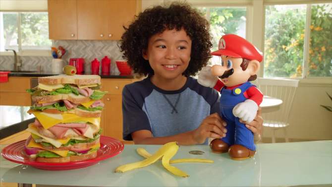 Nintendo &#34;It&#39;s-A Me, Mario!&#34; Super Mario Figure, 2 of 17, play video
