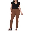 Rekucci Curvy Woman Ease into Comfort  Straight Pant with Tummy Control - 4 of 4
