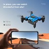 TopComfy Baby and Toddler Learning Toys Mini Foldable Drone Portable Design Clear Shooting Performance Ideal for Kids, Blue, 7.87"*5.51"*2.76" - 2 of 4