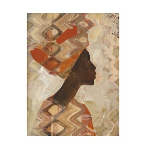Trademark Fine Art -Albena Hristova 'African Beauty I' Canvas Art - 1 of 4
