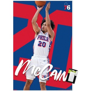 Trends International NBA Philadelphia 76ers - Jared McCain 25 Unframed Wall Poster Prints - 1 of 4