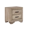 NicBex Nightstand with 2 Drawers,1pc Side Table with  Multi-colored and Finish and Pulls,Bedside Table for Bedroom,Living Room - 2 of 4