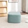 SEYNAR Modern Velvet Rectangle Accent Ottoman - 3 of 4