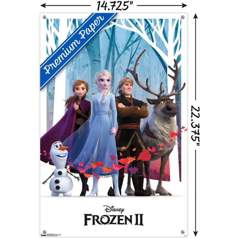 Trends International Disney Pixar Frozen 2 - Group Unframed Wall Poster Prints, 3 of 7