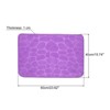 Unique Bargains Memory Foam Non-Slip Water Absorption Comfortable Bath Rug - 2 of 4