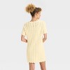 Women's Short Sleeve Pointelle Mini Sweater Dress - A New Day™ - 2 of 3