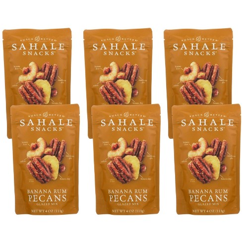 Sahale Snacks Banana Rum Pecans Glazed Mix - Case of 6/4 oz - image 1 of 4