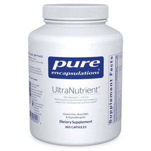Pure Encapsulations UltraNutrient - Supports Liver & Heart Health* - for Antioxidants - with Vitamin C, CoQ10 & More - Gluten Free - 1 of 4
