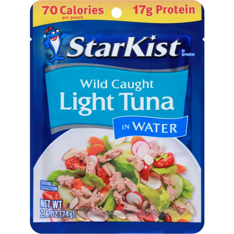 StarKist Chunk Light Tuna in Water Pouch - 2.6oz, 1 of 6