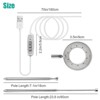 Led Telescopic Plant Grow Light - Full Spectrum Timing Plant Growing Lamp for Succulent Flowers Indoor Plants 3.5 inch - 2 of 4