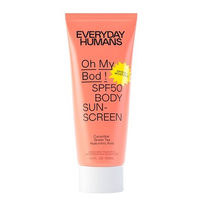 Everyday Humans Oh My Bod! Body Sunscreen - SPF 50 - 3.4 fl oz