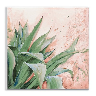 Stupell Industries Green Succulent Plant Leaves, 12" x 12"