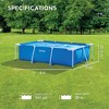 Intex 8.5' x 5.3' x 26" Frame Above Ground Swimming Pool & 1000 GPH Pool  Pump - 3 of 4