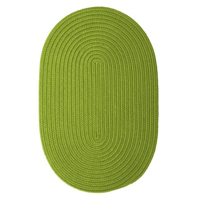 Colonial Mills Mary Ft s Isle - Light Green 6x9 Oval Rug Indoor/Outdoor 100% Polypropylene