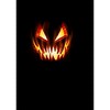 Men's Lost Gods Evil Pumpkin Face Pull Over Hoodie - 2 of 4