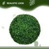 2 Pack Artificial Tree Boxwood Topiary Balls, 19.75 Inch - 4 of 4