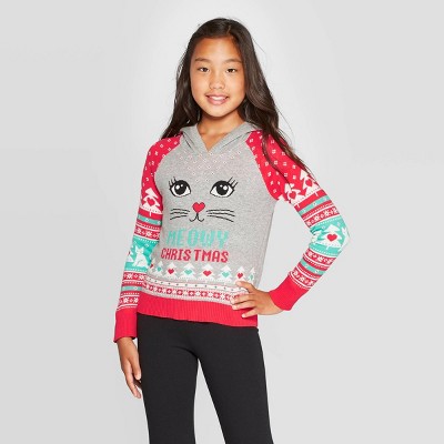 girls christmas sweatshirt