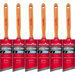 Wooster Genuine 2" Ultra/Pro Firm Angle Sash Paintbrush 6-Pack, 4174-2-6PK - 1 of 1