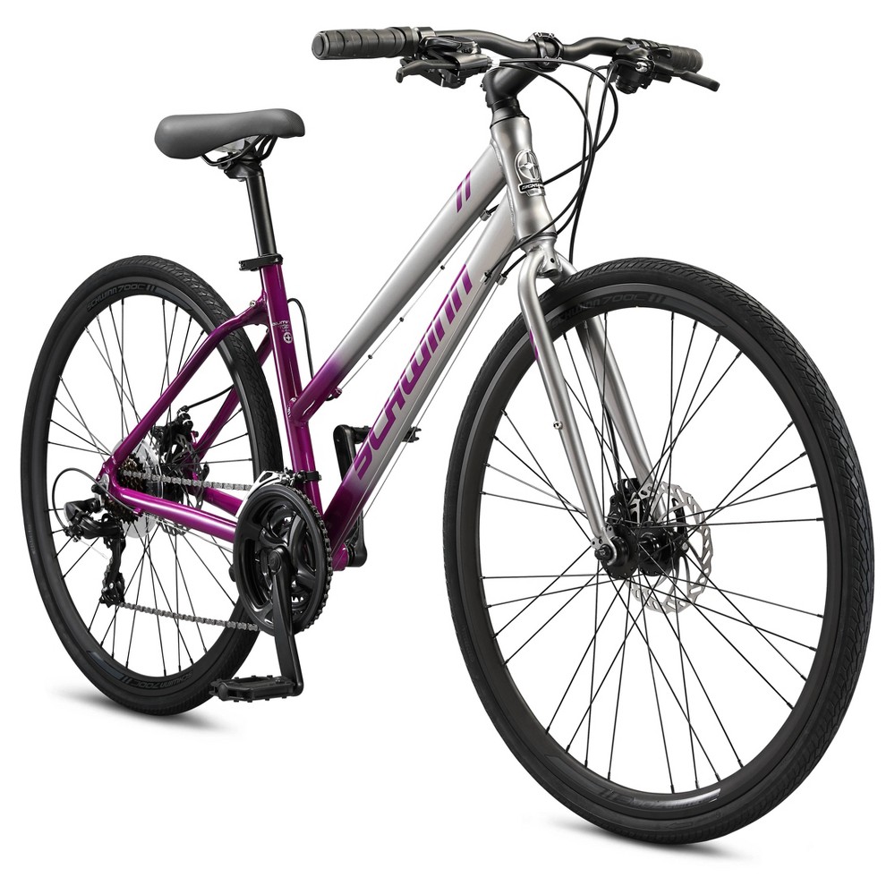 Photos - Bike Schwinn Women's Circuit 700c/28" Hybrid  - Gray/Purple 