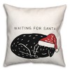 Creative Products Waiting for Santa 18 x 18 Indoor / Outdoor Pillow - 2 of 3