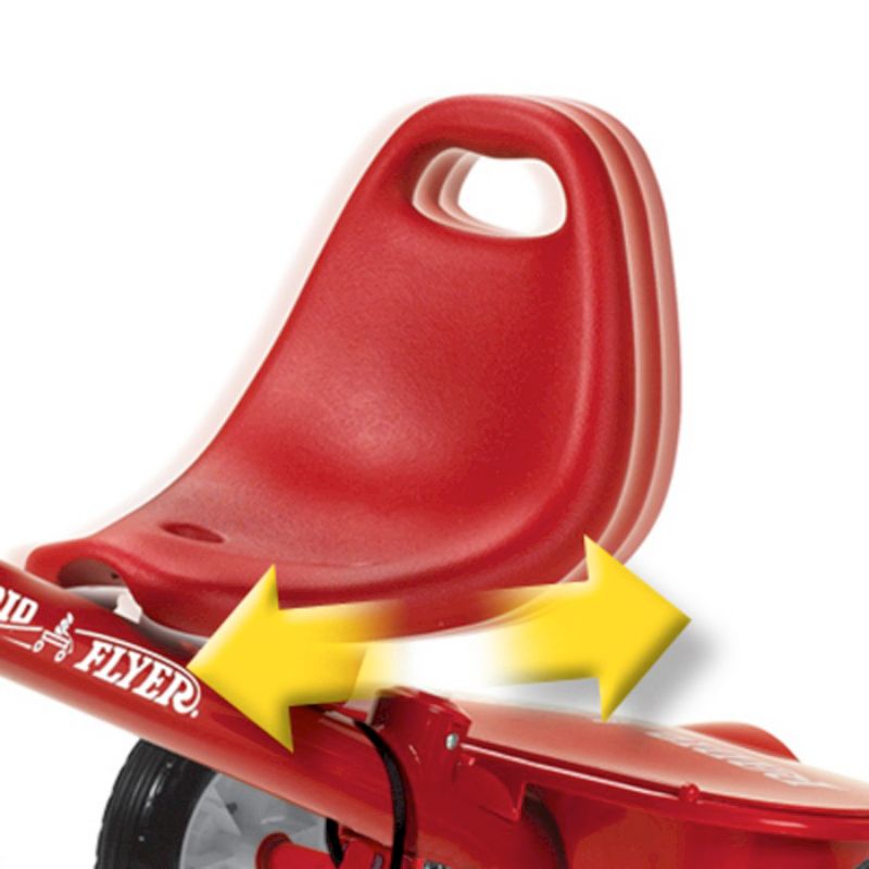 Radio Flyer Steer and Stroll Trike - Red, 3 of 17