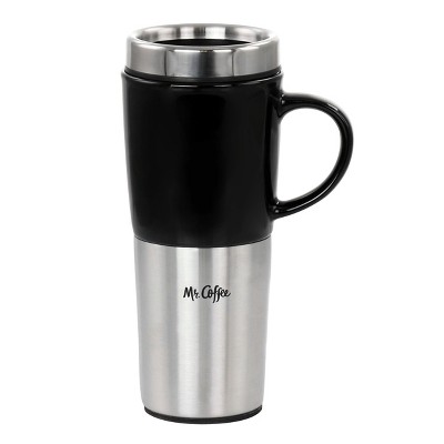 Luster Javelin 16 oz Stainless Steel Travel Mug (Set of 4) Mr. Coffee