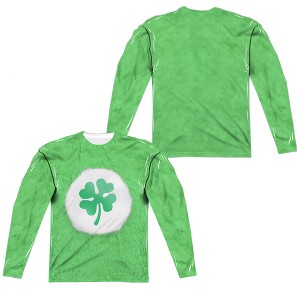 Men's Care Bears Good Luck Bear Long Sleeve Costume T-Shirt - 1 of 4