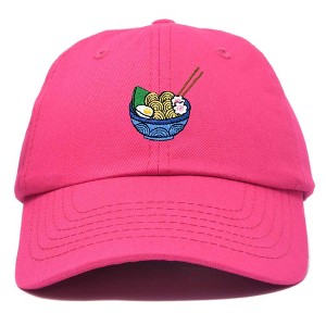 Dalix Noodle Embroidered Womens Ramen Cotton Dad Hat Baseball Cap Adjustable Womens - 1 of 4