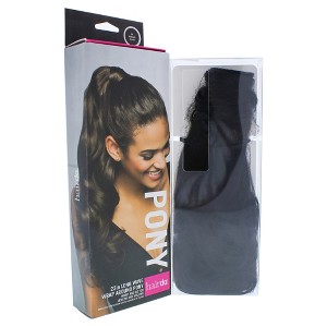 Wave Wrap Around Pony - R4 Midnight Brown by Hairdo for Women - 23 Inch Hair Extension - 1 of 3