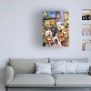 Trademark Fine Art -Howard Robinson 'Paris Dogs' Canvas Art - 2 of 4