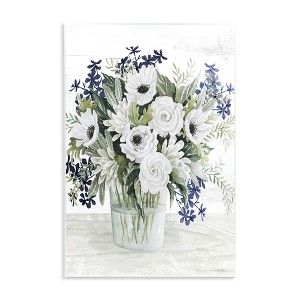 Stupell Industries Mixed White Anemone Vase, 10" x 15" - 1 of 4