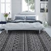 Boho Machine Washable Area Rug Modern Geometric Non-Slip Accent Rug Farmhouse Carpet - 3 of 4