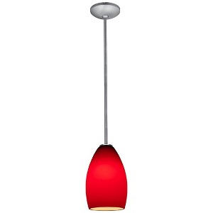 Access Lighting Champagne 1 - Light Pendant in  Brushed Steel - 1 of 1