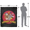 Looney Tunes Logo Group Blanket 50"x60" Woven Tapestry - 2 of 4