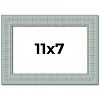 PosterPalooza | Photo Size Refined Blue Picture Frame - UV Acrylic, Foam Board Backing, Hanging Hardware - 2 of 4