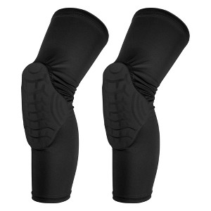Unique Bargains Knee Brace Protection Sponge Knee Pads Breathable Knee Support 1 Pair - 1 of 4