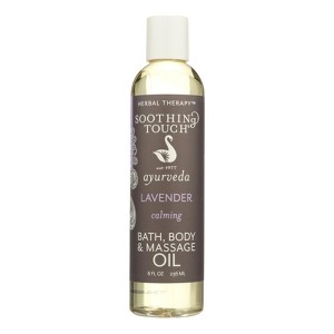 Soothing Touch Lavender Calming Bath, Body, and Massage Oil - 8 fz - 1 of 4