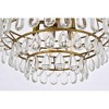 Elegant Lighting Mila 20 inch flush mount in brass - 4 of 4