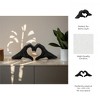 Decorative Heart Hands - Coffee Table, Bathroom, or Office Accent - Sentimental Accent Statue Perfect for Shelf or Living Room Decor - 4 of 4