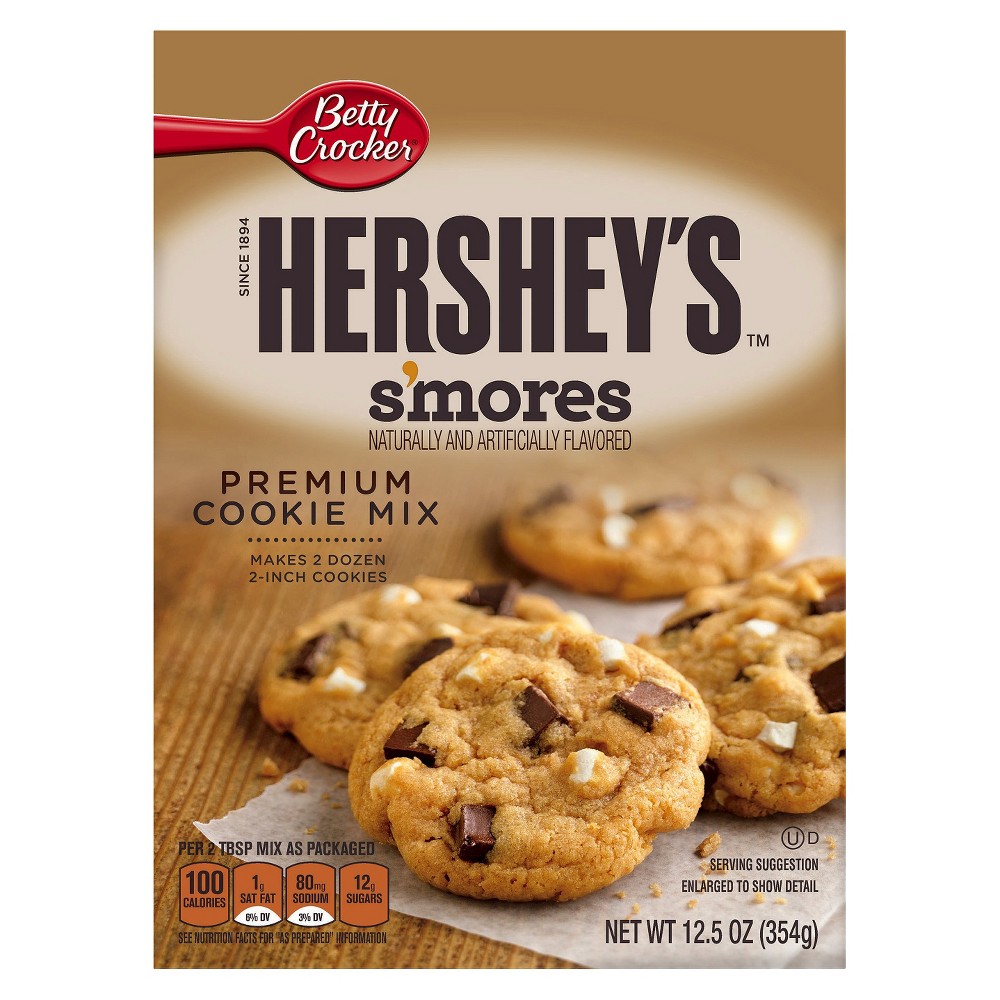 UPC 016000486683 product image for Betty Crocker Hershey's S'mores Cookie Mix 12.5 oz | upcitemdb.com