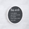 Merrick Lane Set of 2 Round Magnetic Chalkboards with Erasers and Chalk and Solid Wood Frame - 4 of 4