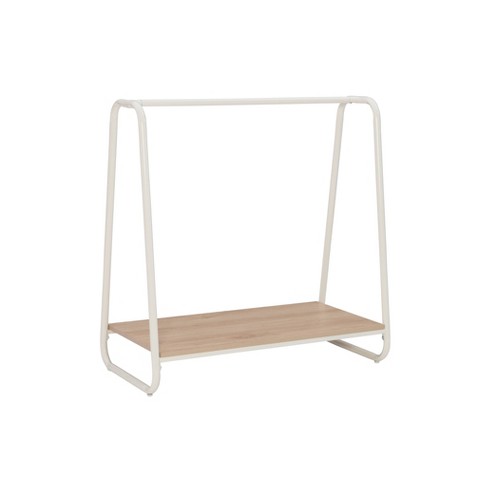 Target wood garment online rack