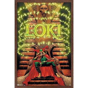 Trends International Marvel Comics - Loki - Thor #74 Framed Wall Poster Prints - 1 of 4
